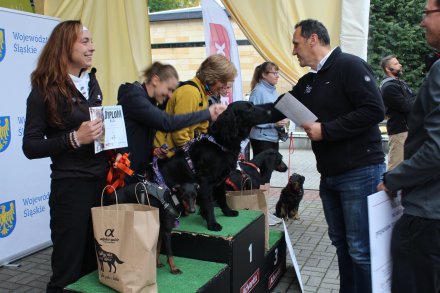 Dekoracja zwycięzców